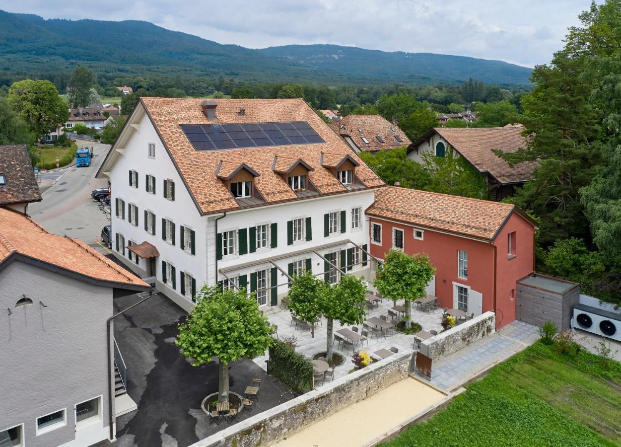 Auberge La Croix-Blanche Gingins Dış mekan fotoğraf