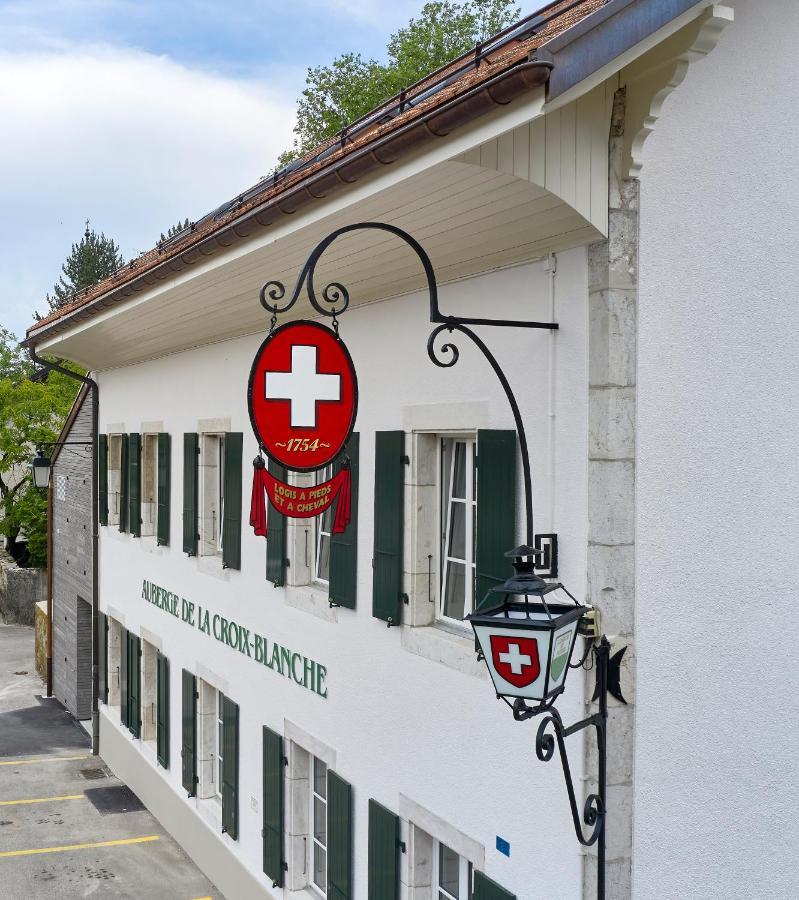 Auberge La Croix-Blanche Gingins Dış mekan fotoğraf