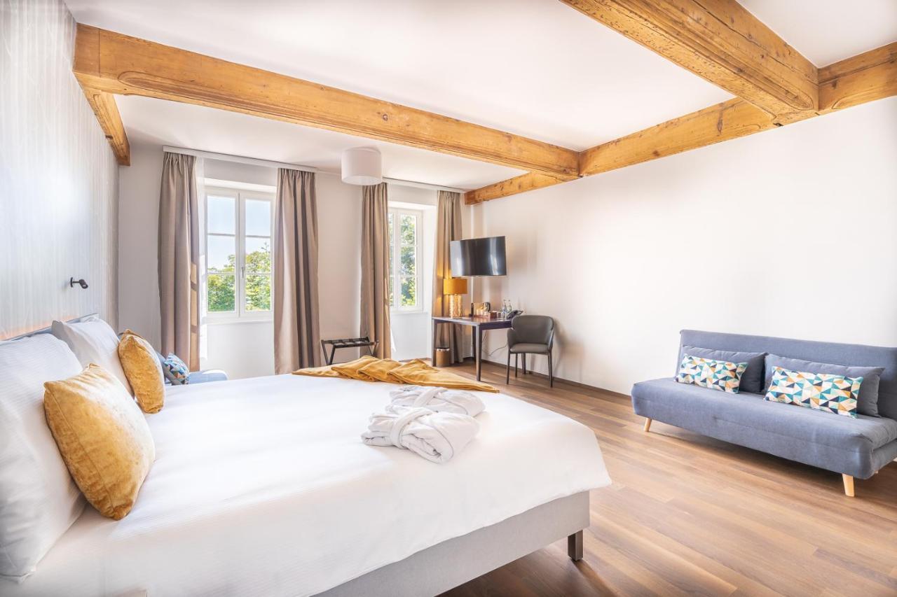 Auberge La Croix-Blanche Gingins Dış mekan fotoğraf